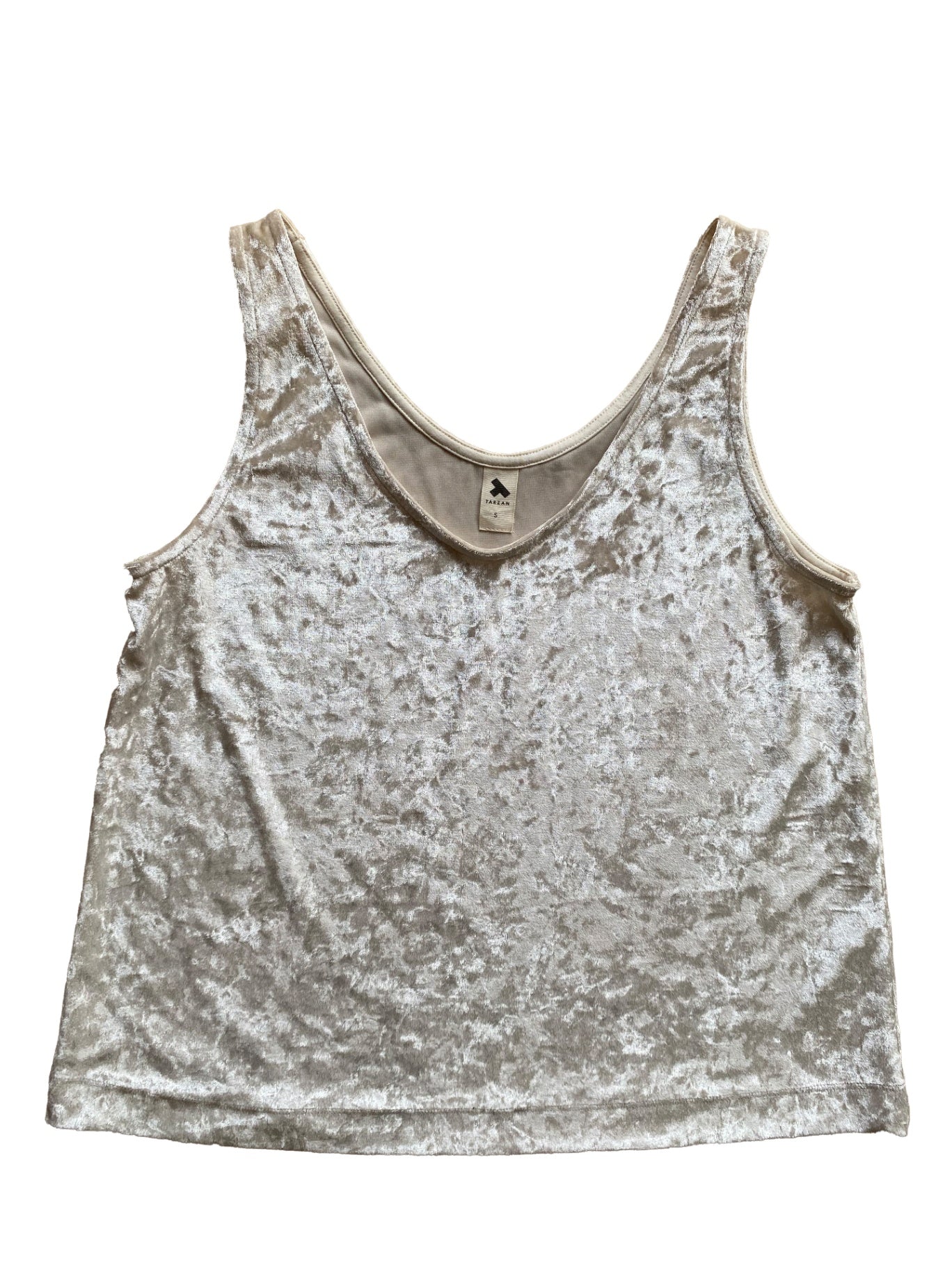 Zara Top Silber