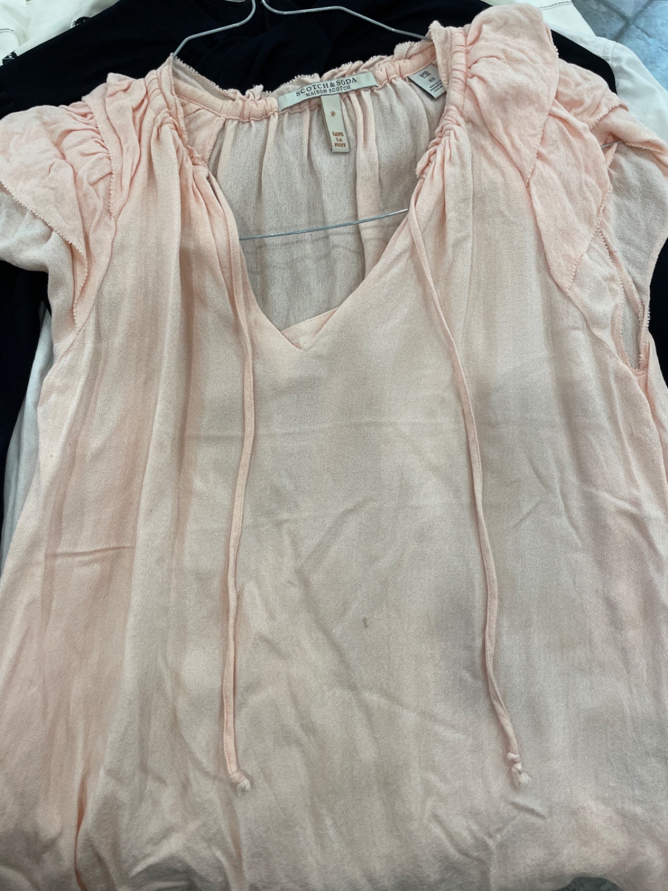 Scotch & Soda Bluse Hellrosa