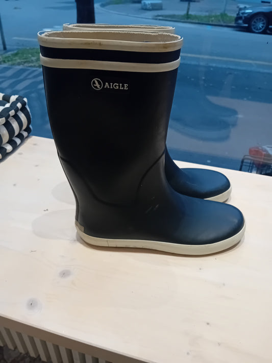 Aigle Gummistiefel 36 Schwarz
