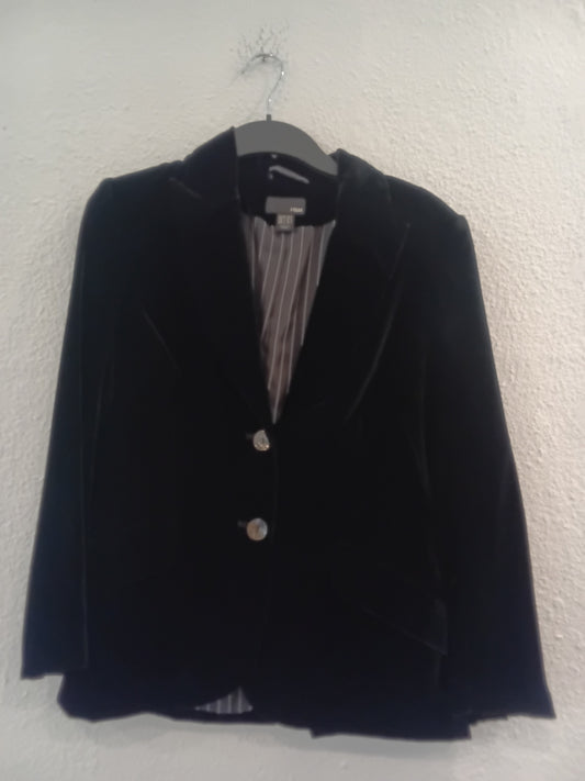 H&M Blazer Schwarz samt